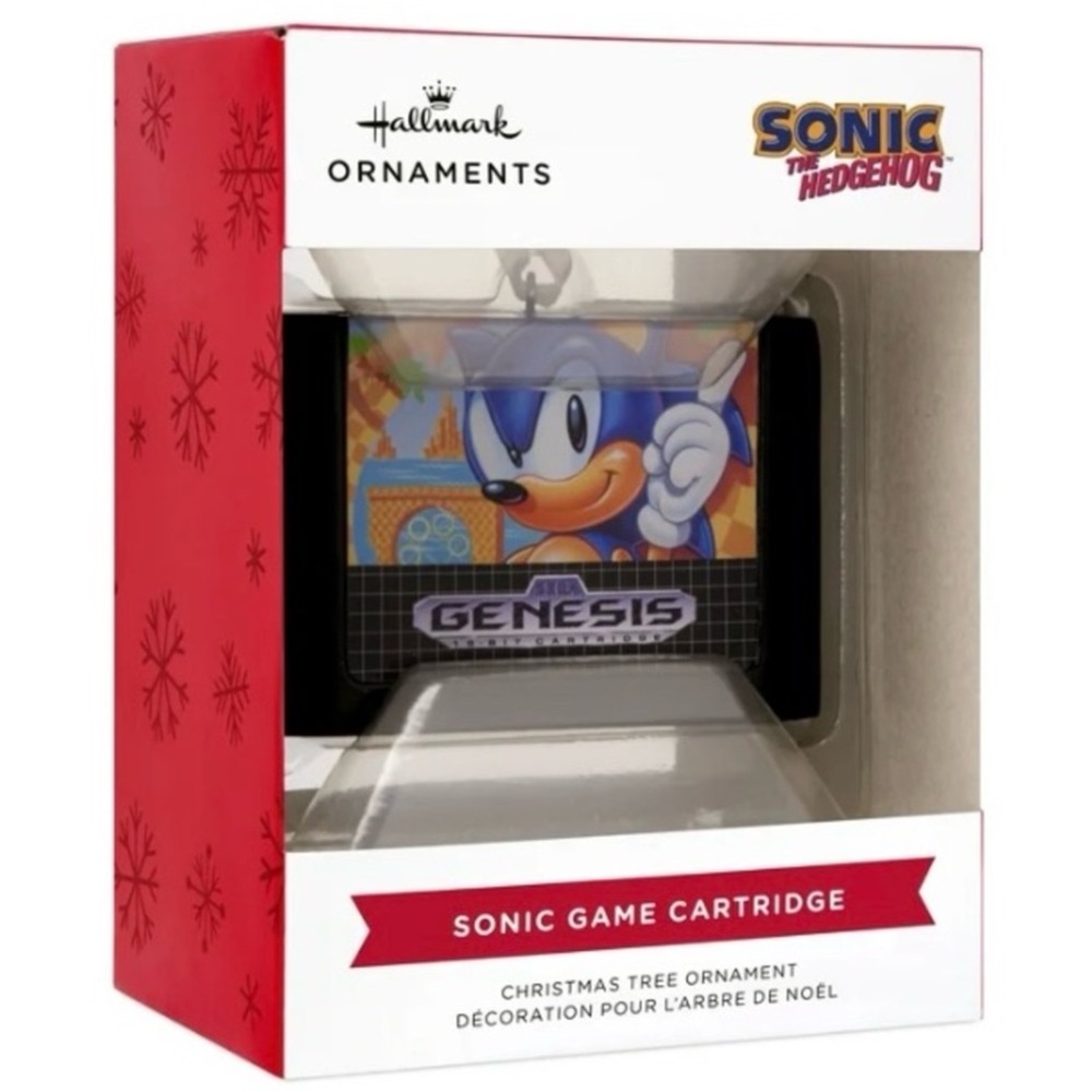 Hallmark Sonic the Hedgehog “Sonic Game Cartridge” Christmas Ornament (NWT) - Picture 7 of 13